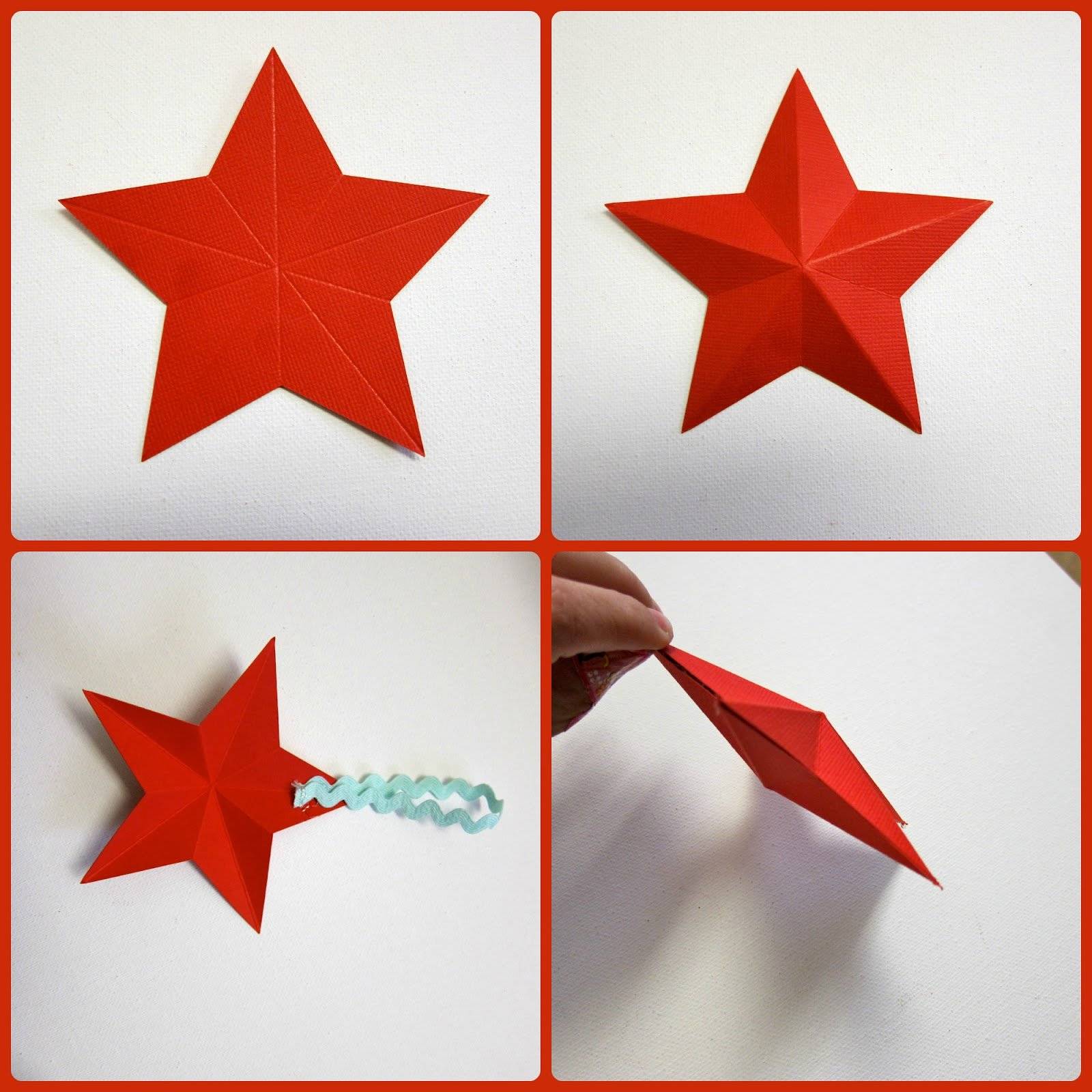 Как сделать объемную и красивую звезду из бумаги своими руками: мастер-класс для начинающих