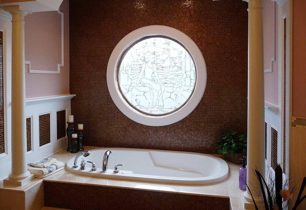 Чем заложить окно между ванной и кухней?
