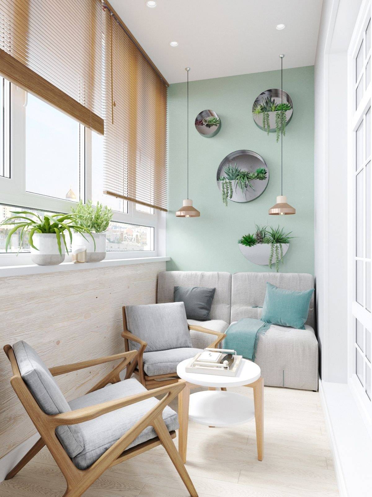 Балкон в скандинавском стиле в квартире - фото: реальный дизайн, планировка, детали и советы