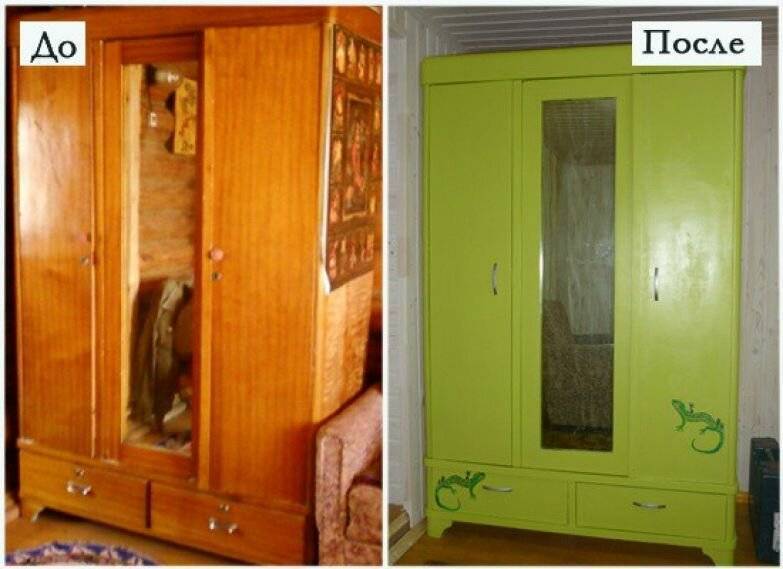Как преобразить старую мебель своими руками. идеи переделки советской мебели для вдохновения