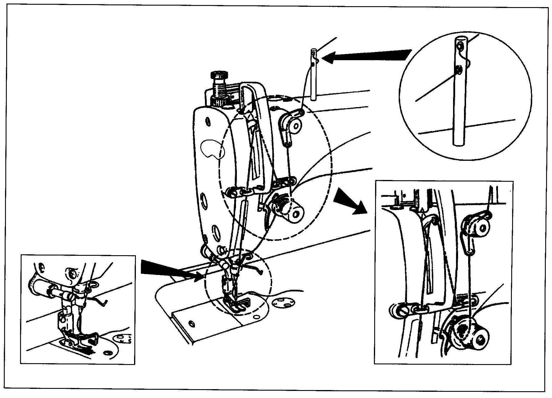 Как настроить мини швейную машинку