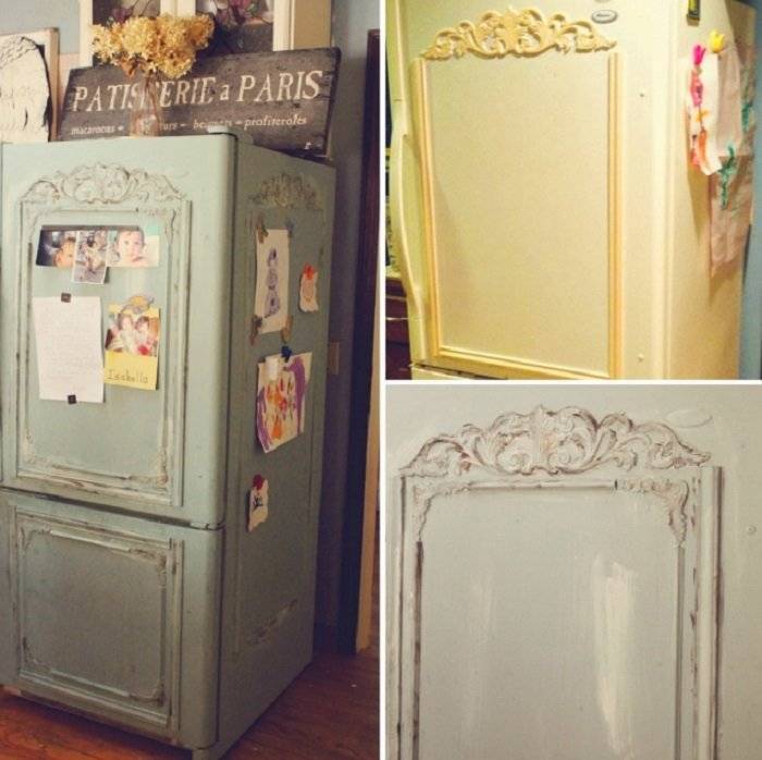 Покрасить холодильник в домашних условиях какой краской. Преобразить старый холодильник. Перекраска холодильника. Реставрируем холодильник. Декор холодильника.