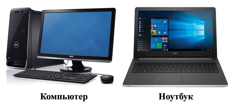 Отличие ноутбука от нетбука и персонального компьютера