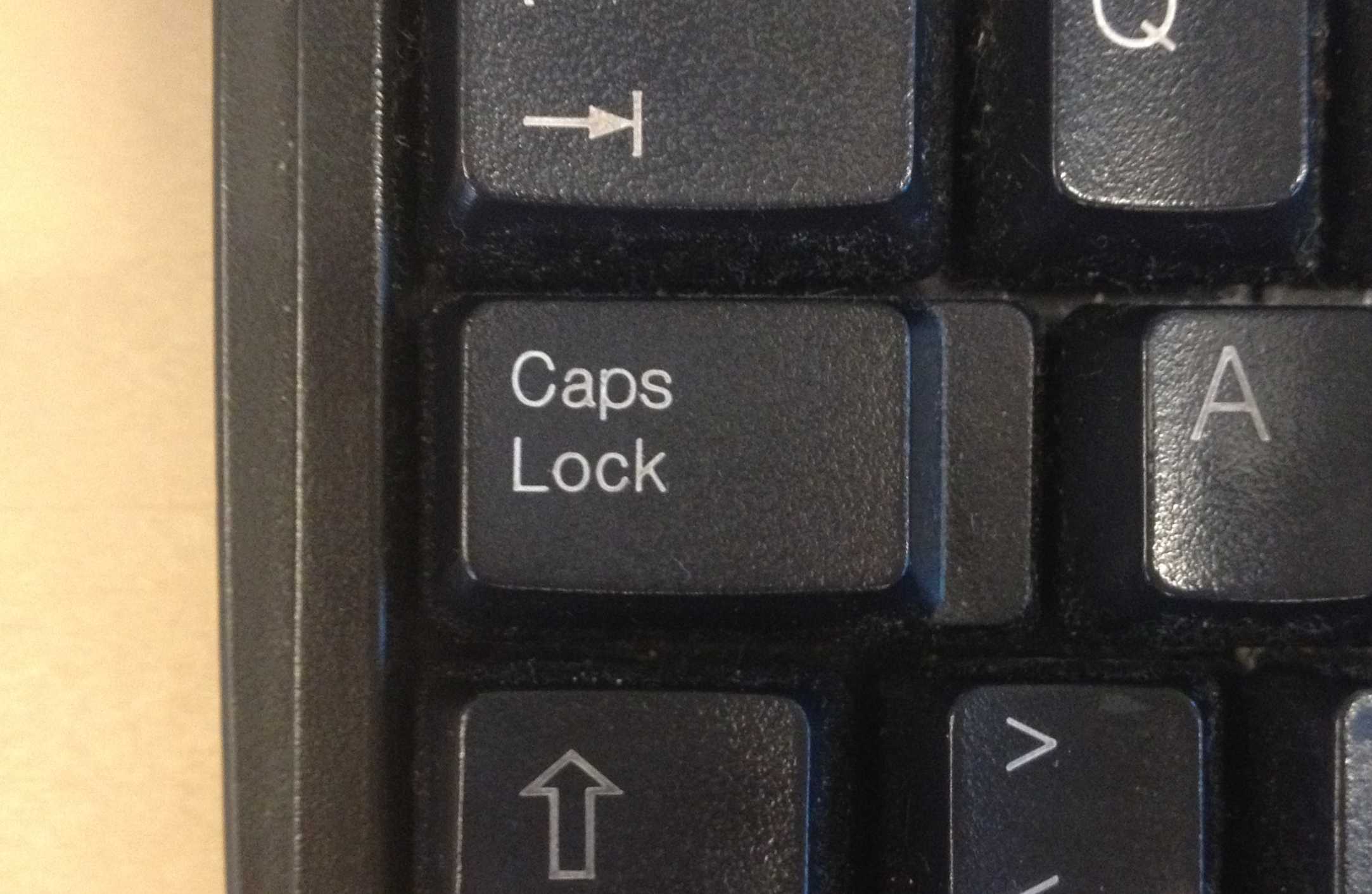 Что такое капс лок на компьютере и вконтакте? caps lock что это такое на клавиатуре и где она