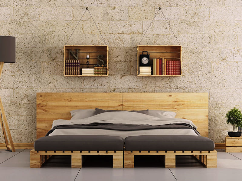 Кровать в стиле лофт своими руками: варианты, чертежи, пошаговая инструкция создания - строительный блокнот