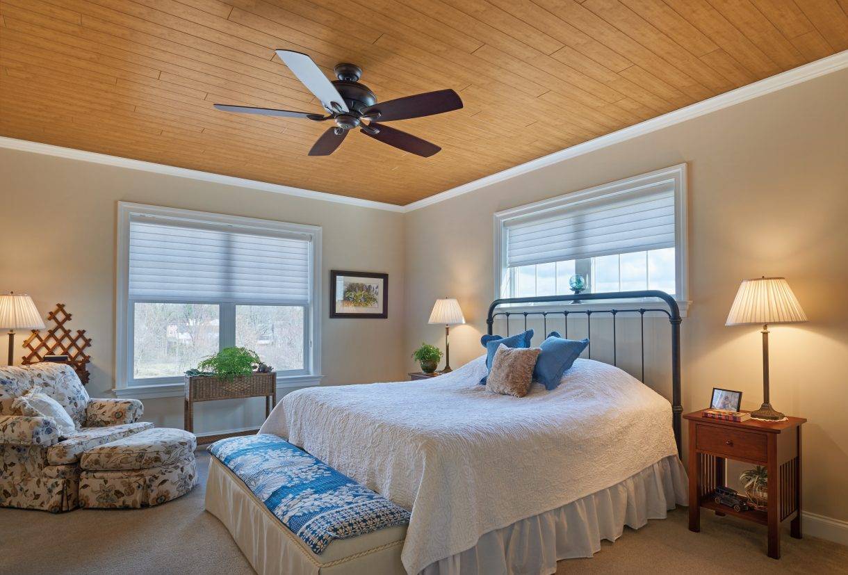 Какое покрытие потолка выбрать для спальни?