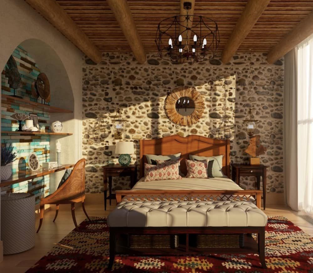 Спальня в стиле кантри - 105 фото с лучшими идеями кантри дизайна!